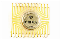 Микросхемы типа К1ЖГ452 и подобные, позолоченные выводы