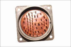 Разъём типа 2РМ вилка, позолоченные