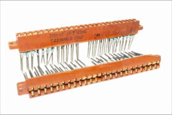 Разъём типа РППМ17 розетка, локальное золочение