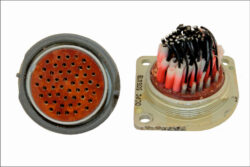 Разъём типа РС розетка, позолоченные