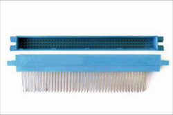 Разъём типа СНП34 вилка, локальное золочение