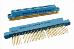 Разъём типа СНП14 розетка, полное золочение