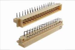 Разъём типа СНП59 вилка, локальное золочение