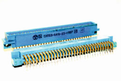 Разъём типа СНП59 вилка, полное золочение