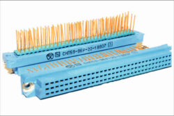 Разъём типа СНП59 розетка, полное золочение