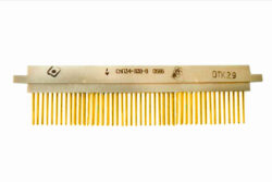 Разъём типа СНП34 вилка, полное золочение